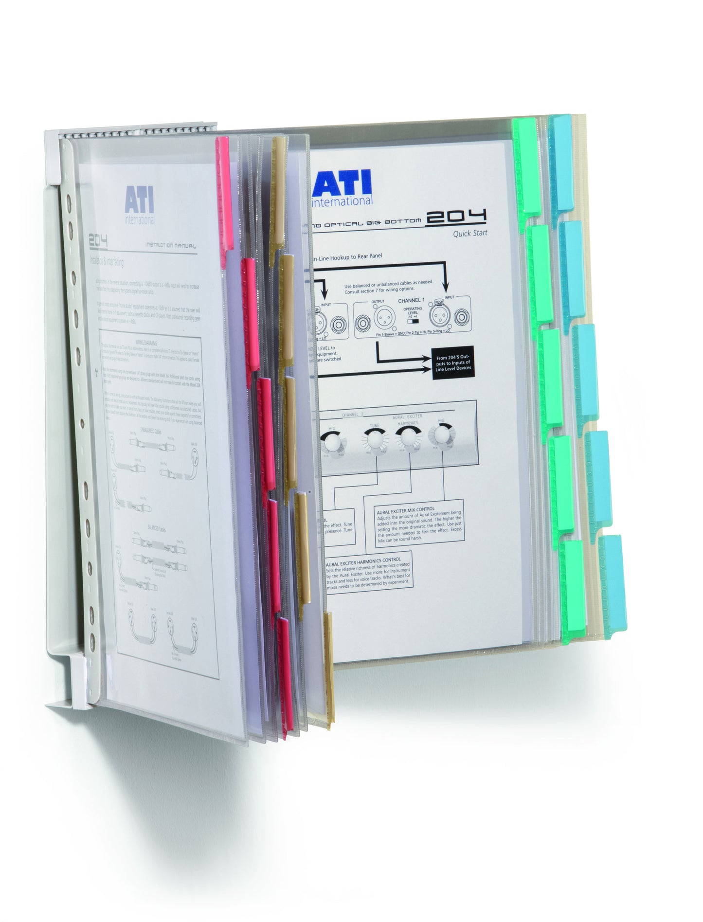 Wandelement Durable Function Wall 20 Tassen A4 assorti