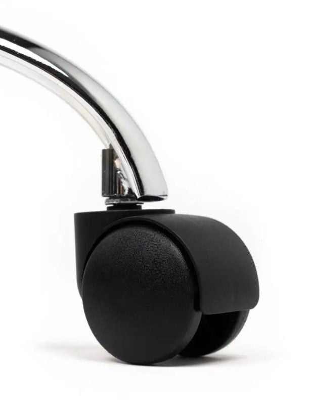 Ergonomische Zwart Tabouret Kruk met Verstelbare Hoogte en Kunstlederen Zitting - 5