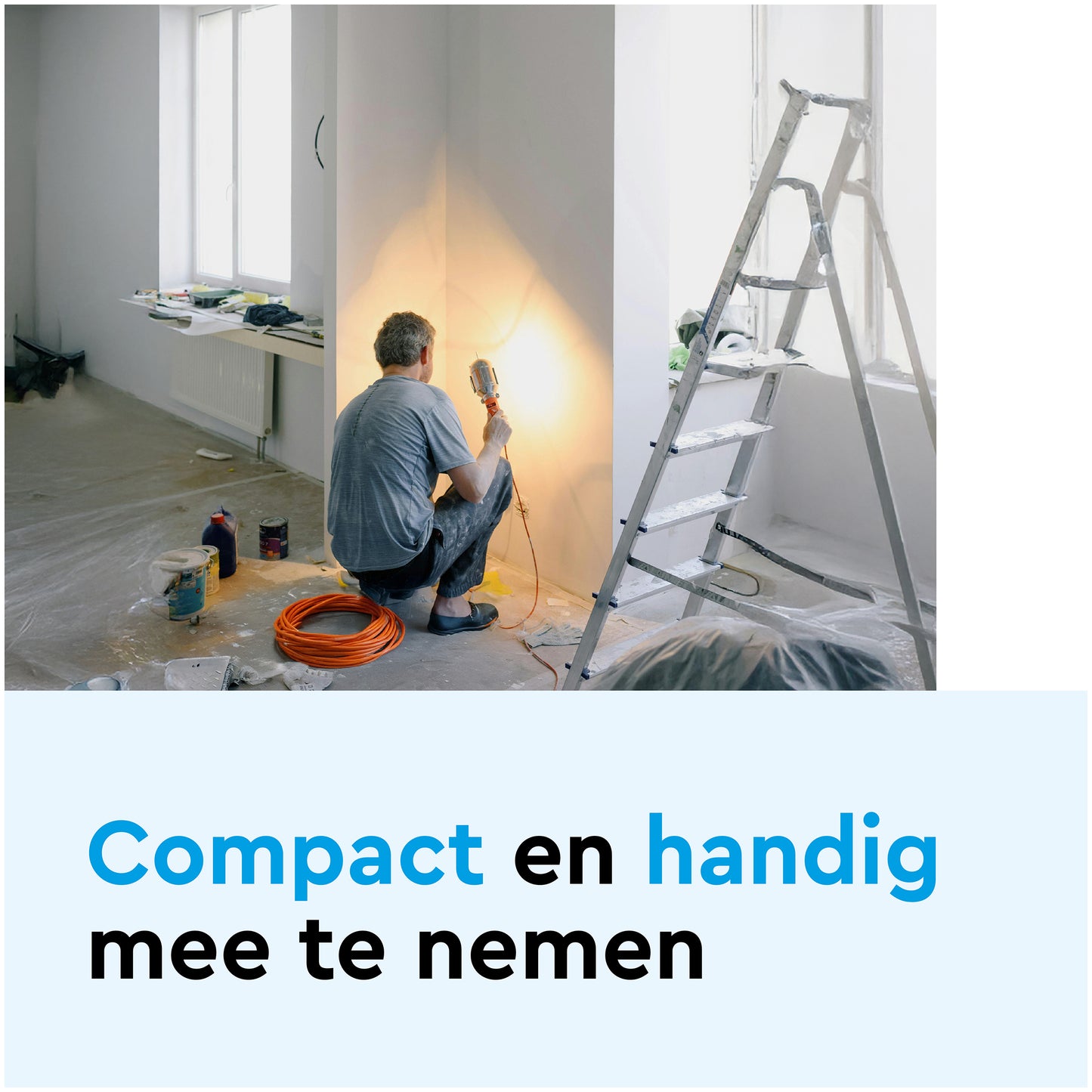BRASQ 30 meter verlengsnoer, oranje, 16A, 3500W - 3