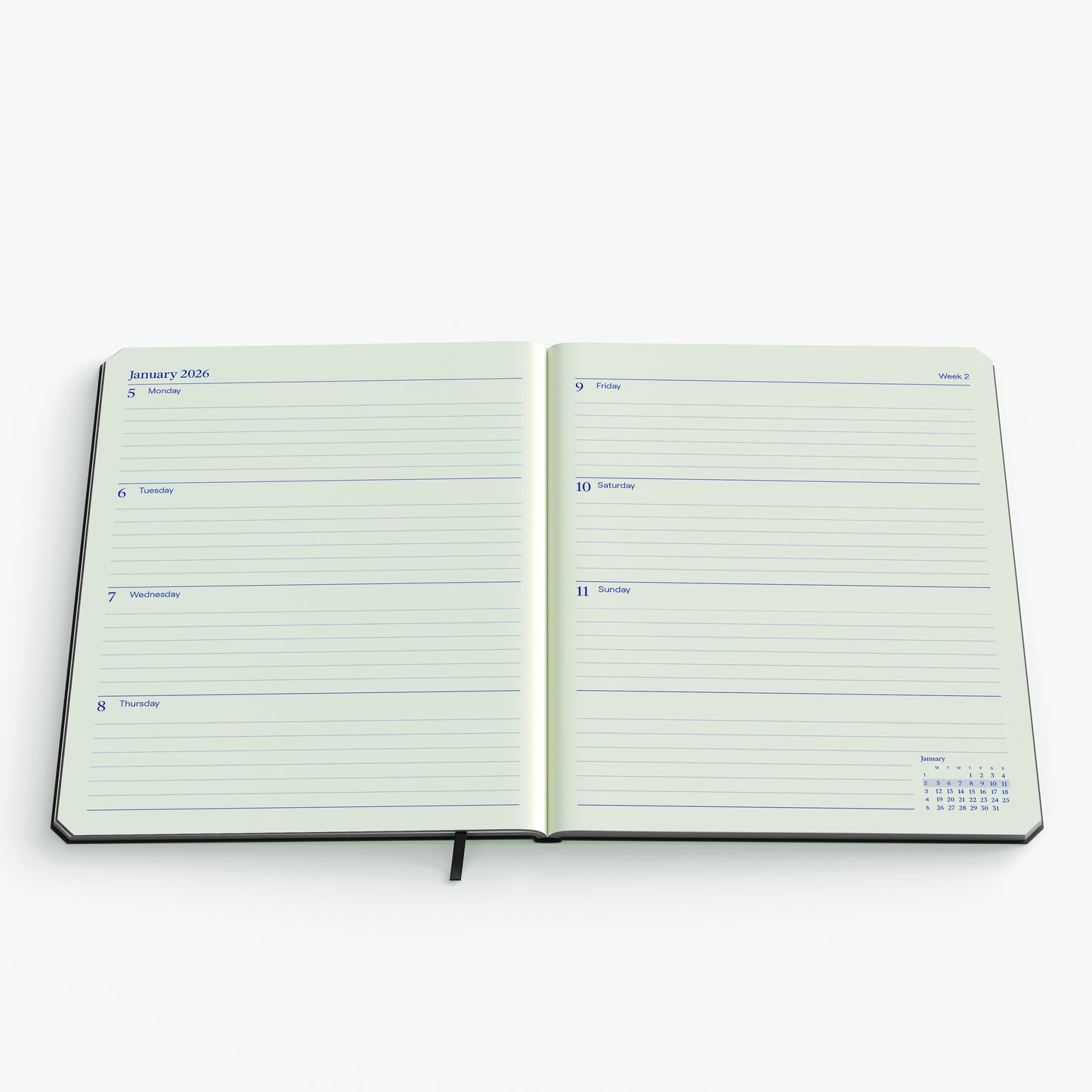 Agenda 2026 De Kempen Weekly Planner Large 7 dagen per week