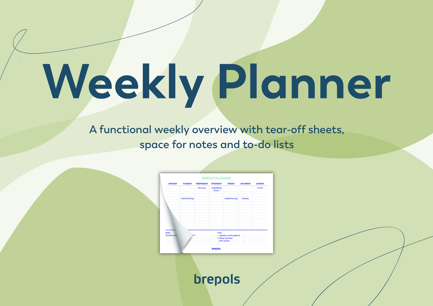 Planner Brepols Weekly Planner A4 7-dagen per pagina - 3