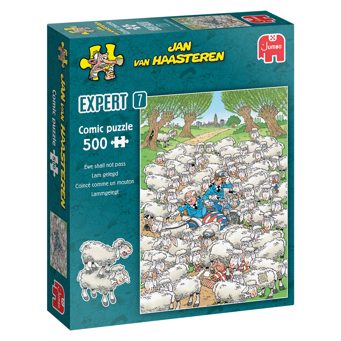 JvH Expert 7 Lam Gelegd Puzzel 500 stukjes