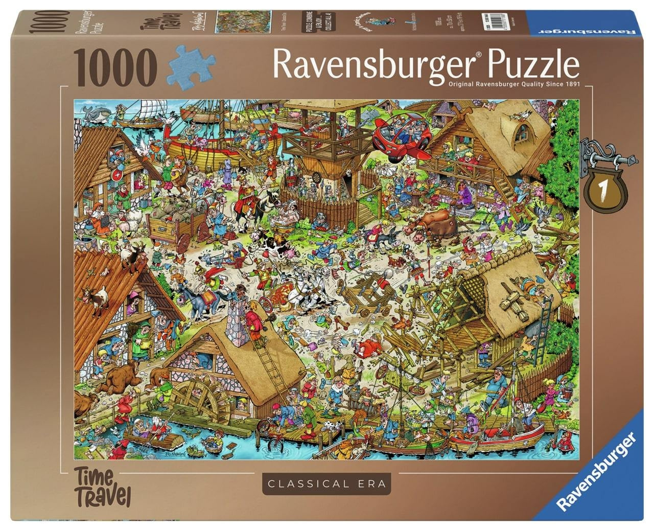 Ravensburger Ray Comic Puzzel - 1000 stukken uit de klassieke serie