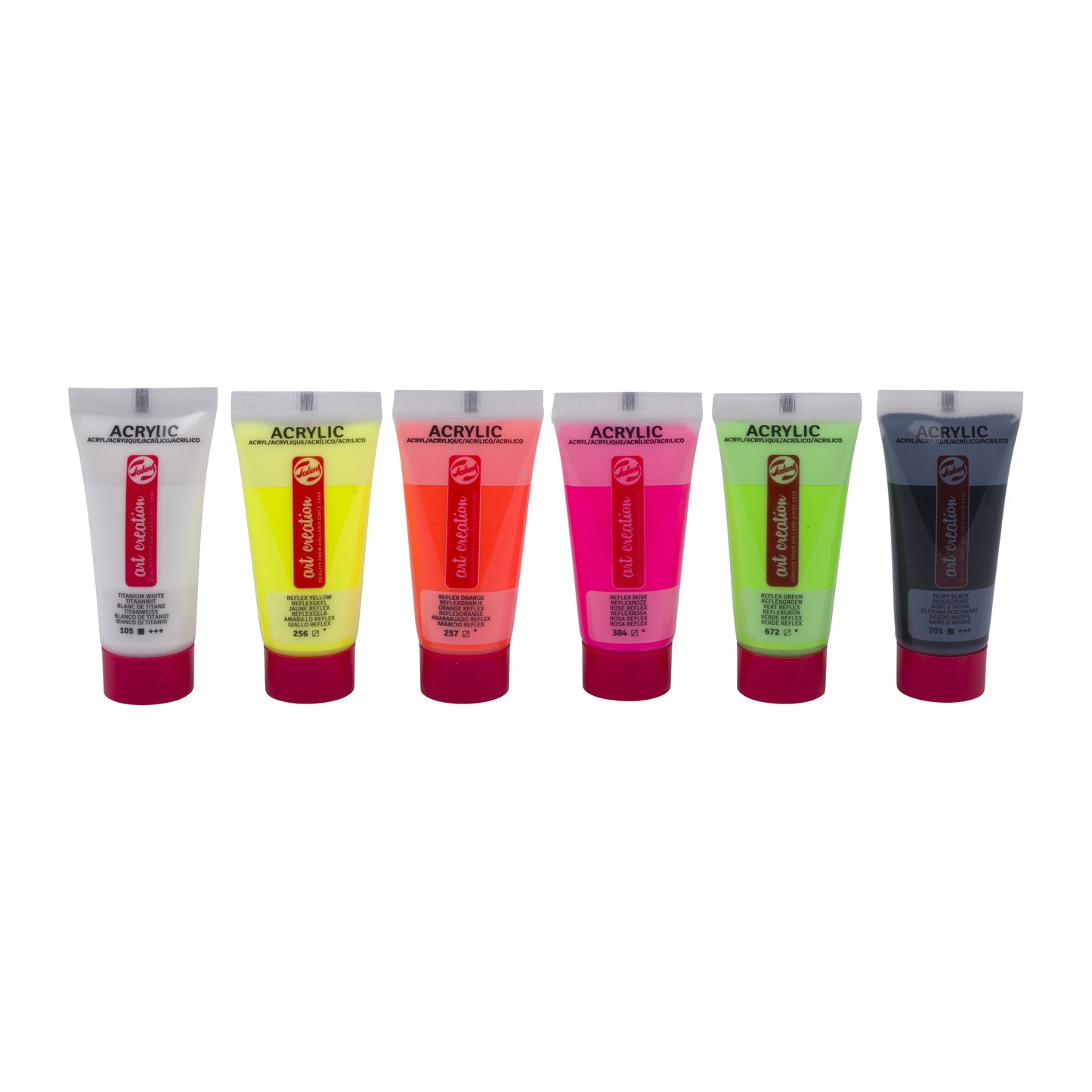 Acrylverf Talens Art Creation set 6 reflexkleuren in tubes - 2