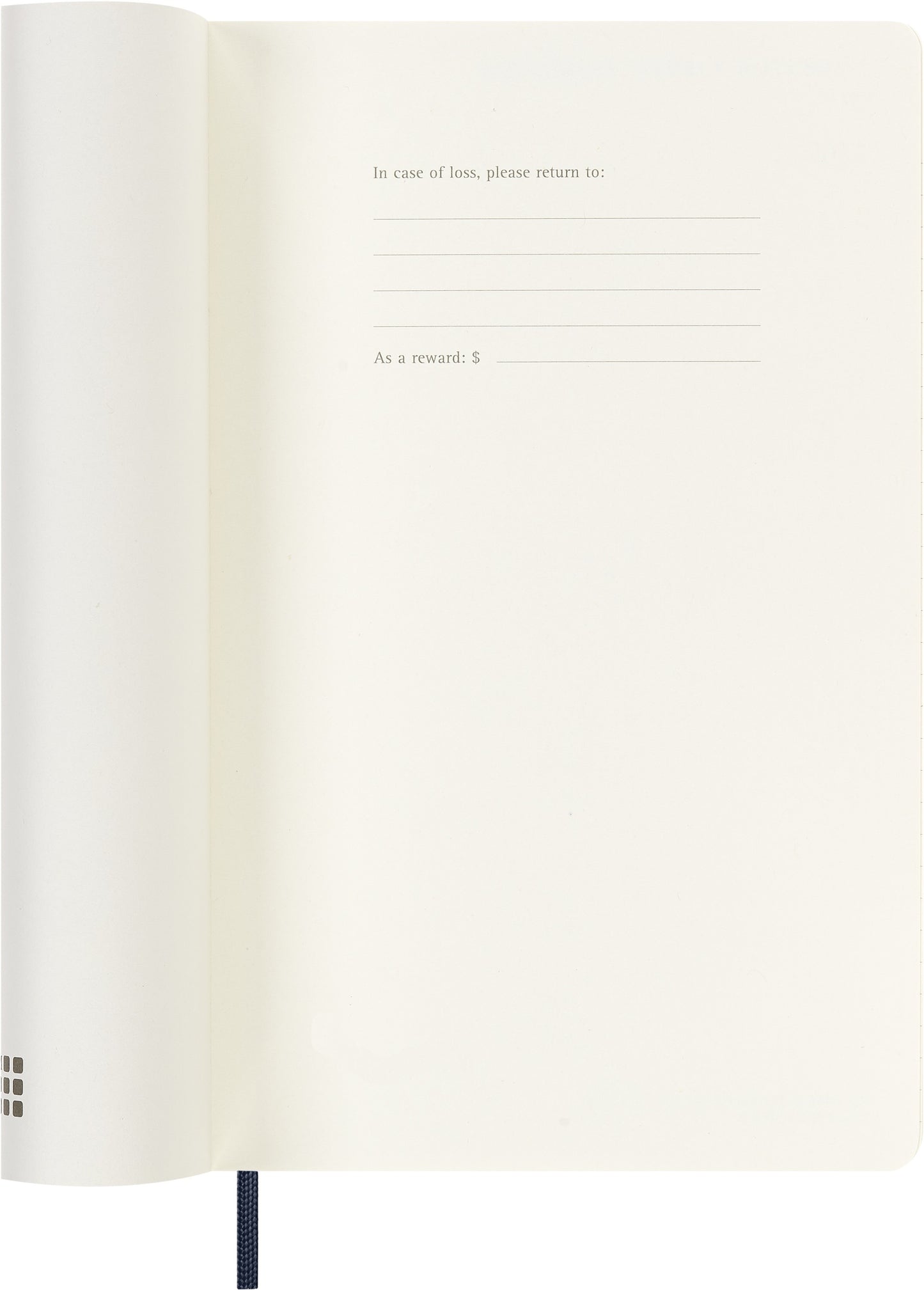 Agenda 18 Maanden Weekly Notebook L-Formaat Hardcover Sapphire Blauw - 2