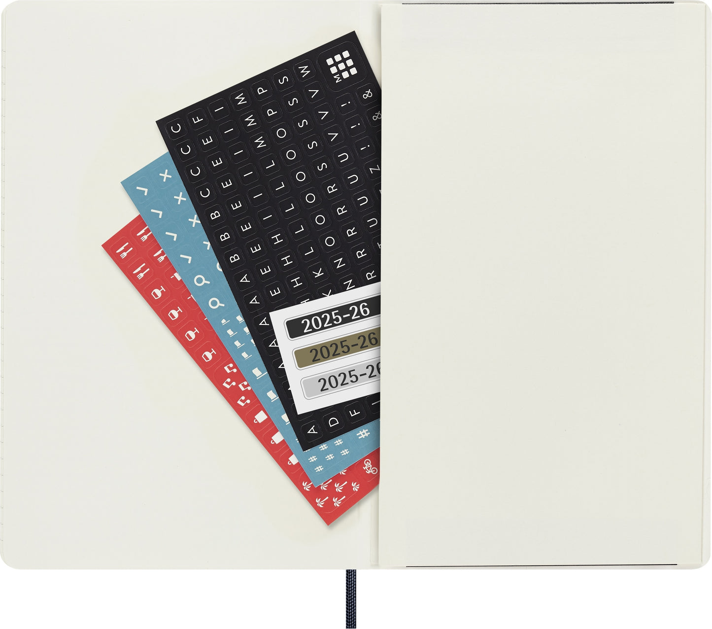 Agenda 18 Maanden Weekly Notebook L-Formaat Hardcover Sapphire Blauw - 5