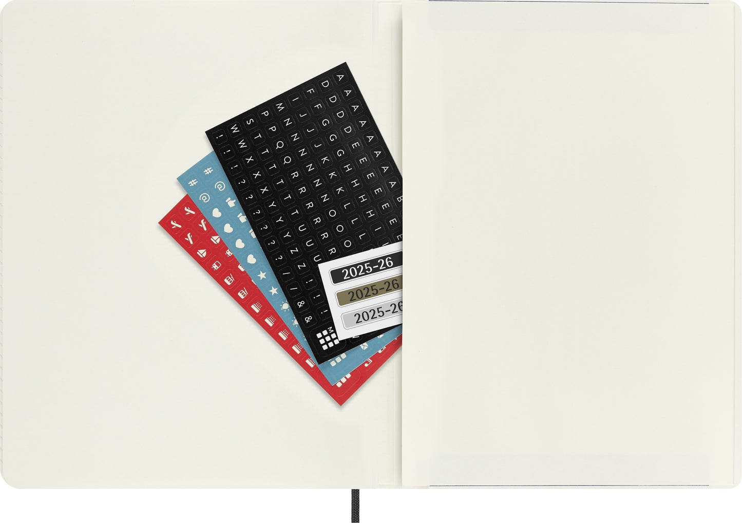 Agenda 18 Maanden Weekly Notebook XL Softcover Zwart - 5