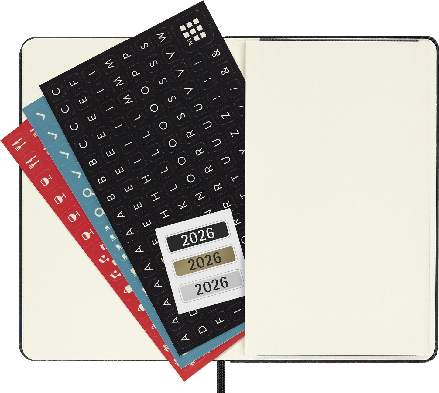 Agenda 2026 Msk Plan Week 7 dagen per week, zwart, pocket, hardcover - 5