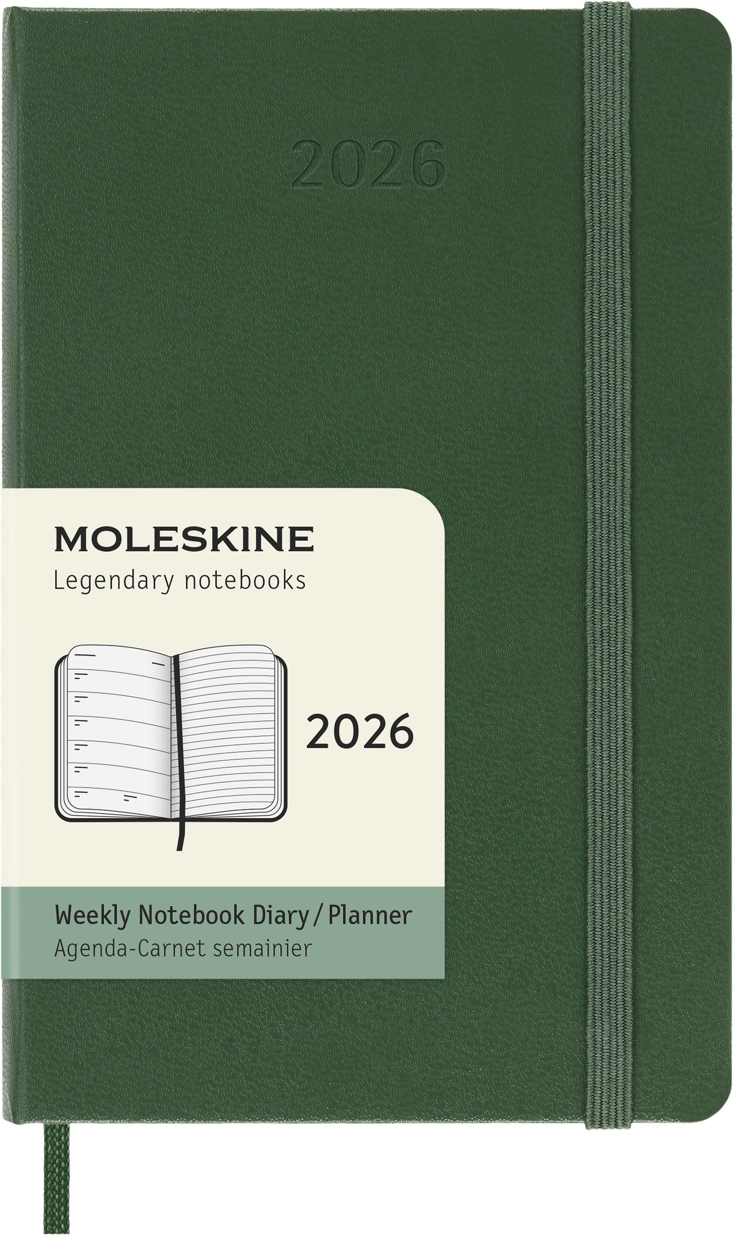Agenda 2026 Msk Plan Week 7 dagen per week, Myrtle, pocketformaat, hardcover - 6
