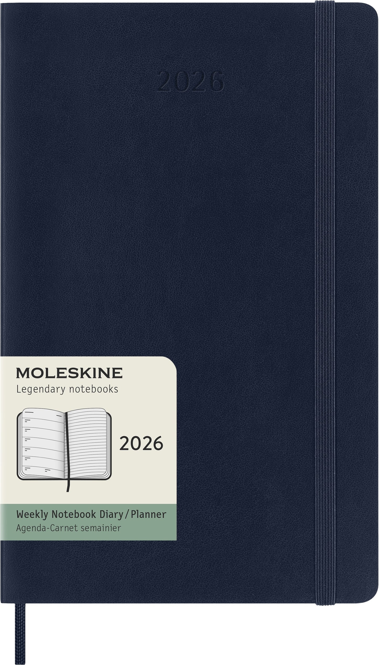 Agenda 2026 Msk Plan Week Pocket 7 dagen/1 pagina Sapphire blauw - 7