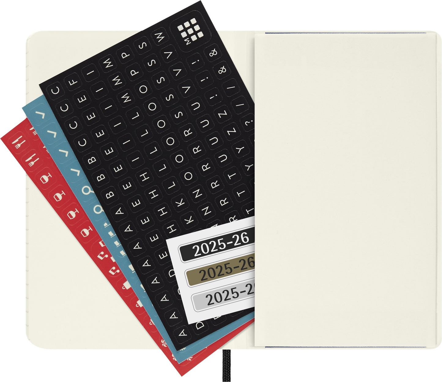 Agenda 18 Maanden Weekly Notebook Pocket Softcover Zwart - 5