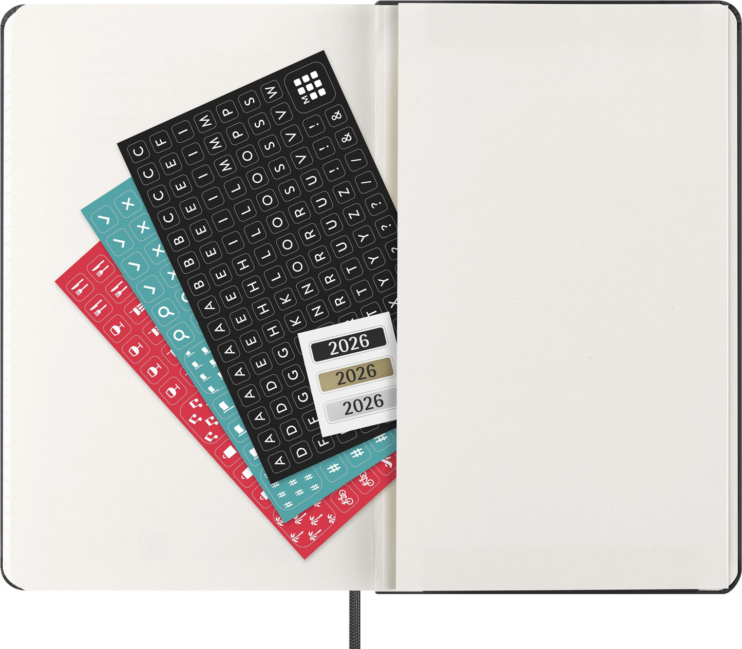 Agenda 2026 Msk Plan Week 7 dagen per week, zwart, groot formaat, hardcover - 5