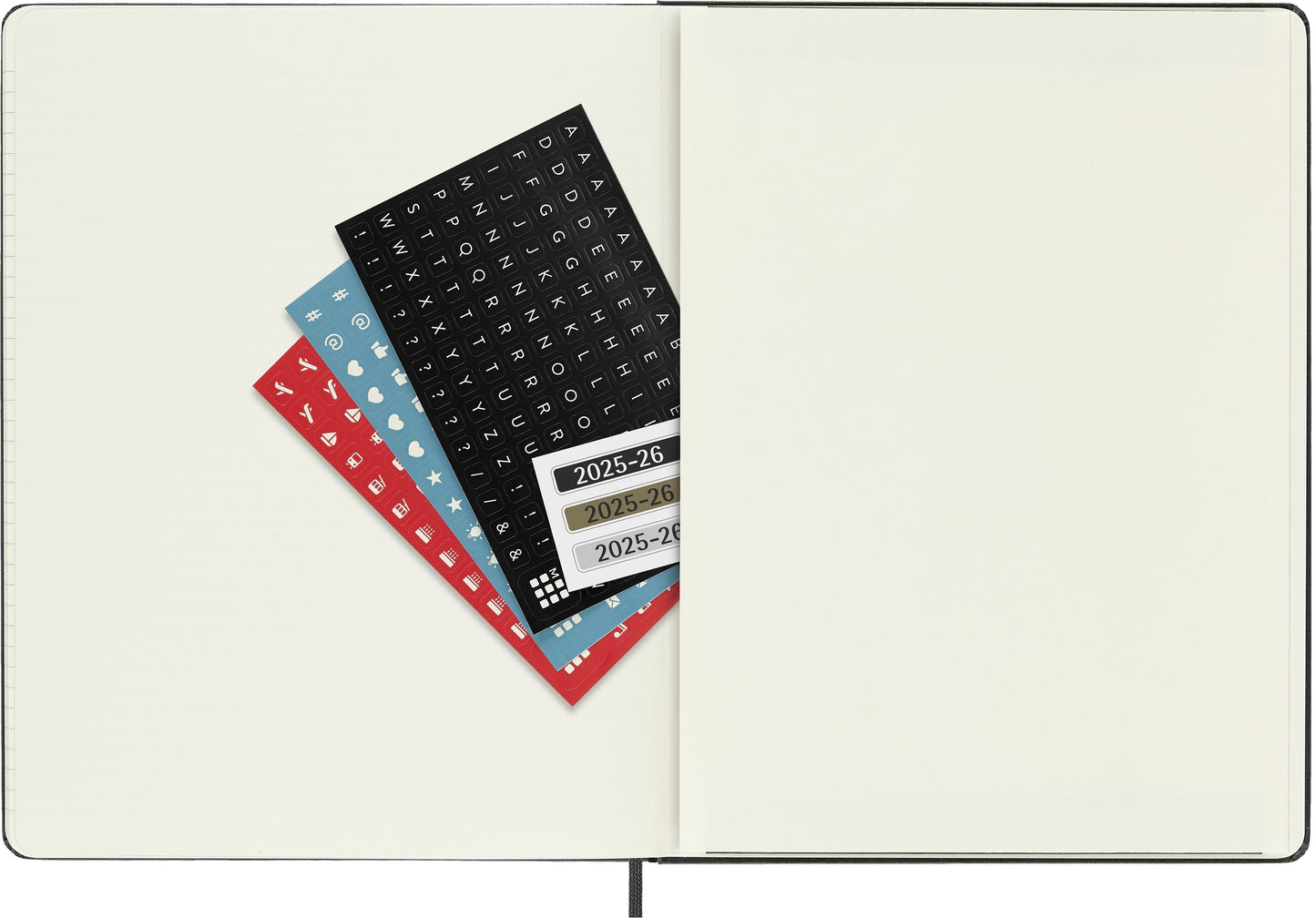 Agenda 18 Maanden Weekly Notebook XL Hardcover Zwart - 5