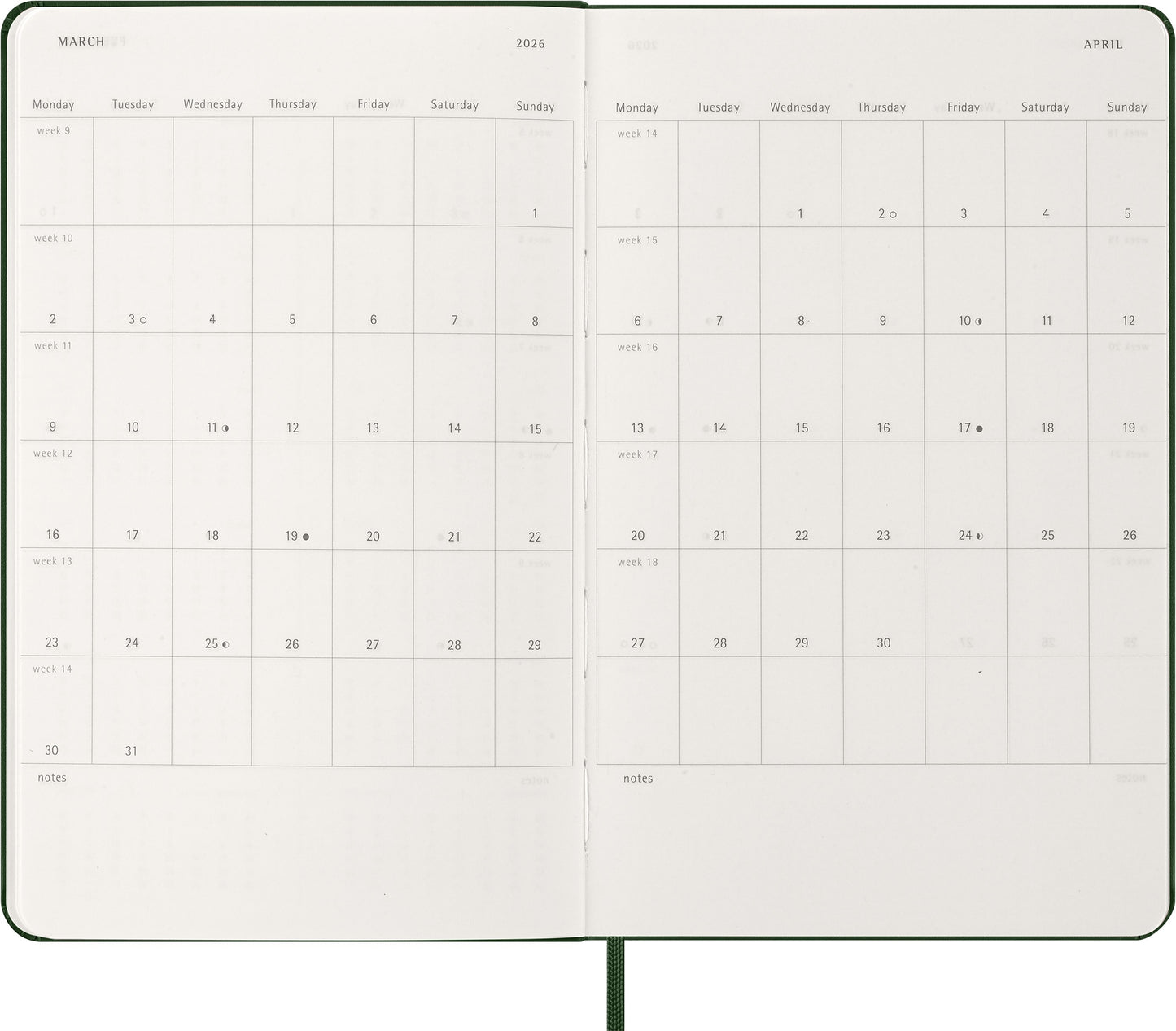 Agenda 2026 Msk Plan Week 7 dagen/1 pagina Myrtle Green - 4