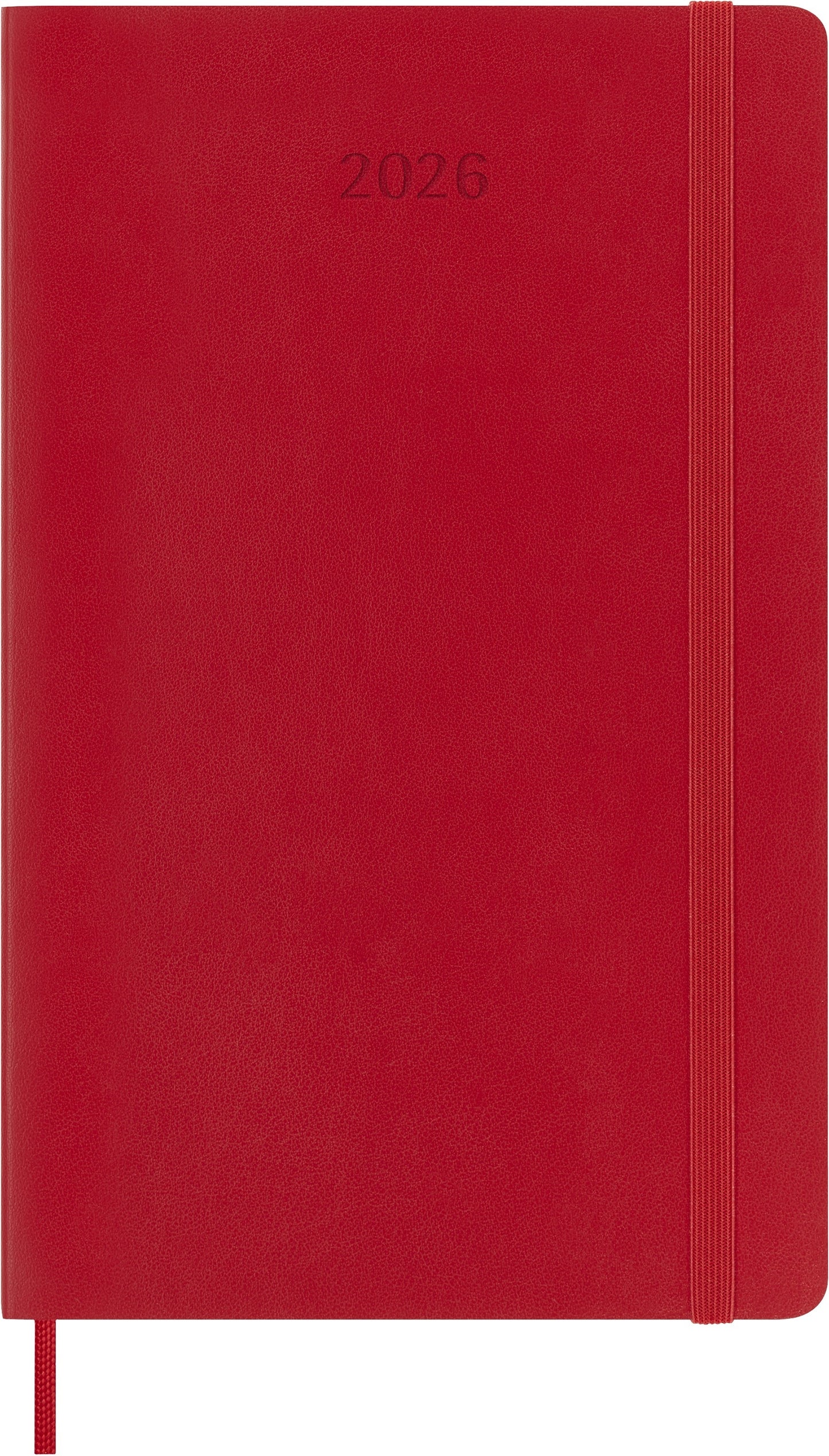Agenda 2026 Msk Plan Week 7-dagen per pagina, Scarlet Red