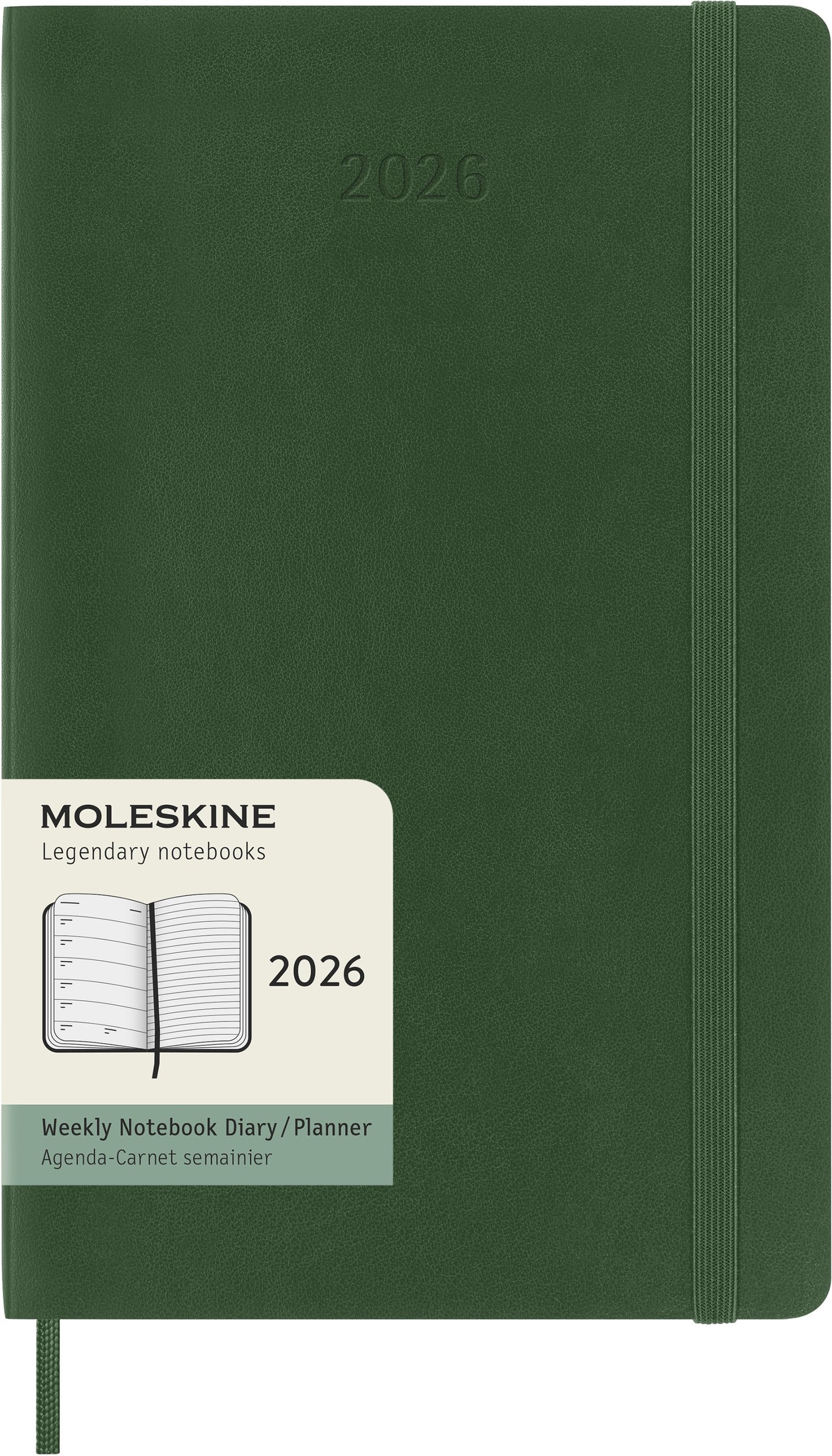 Agenda 2026 Msk Plan Week 7-dagen per pagina, Myrtle Green - 7