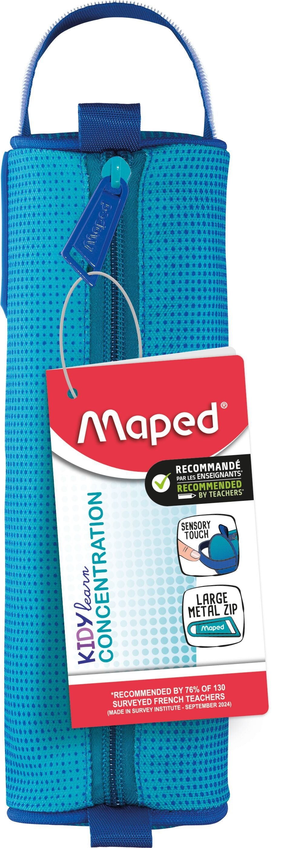 Maped Kidy Learn Concentration rond etui met handvat en sensorische textuur - 2