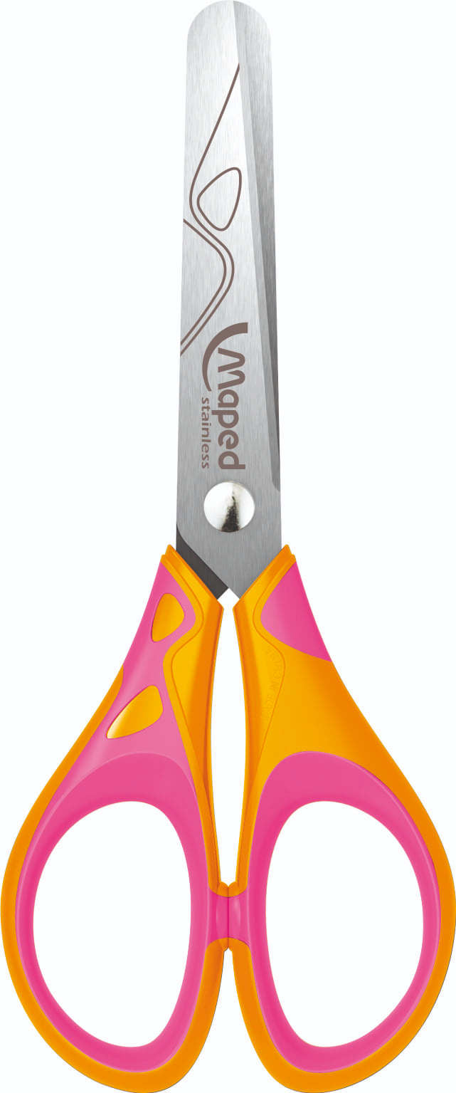Maped Neon Kinder schaar 13 cm met ronde punten - 4