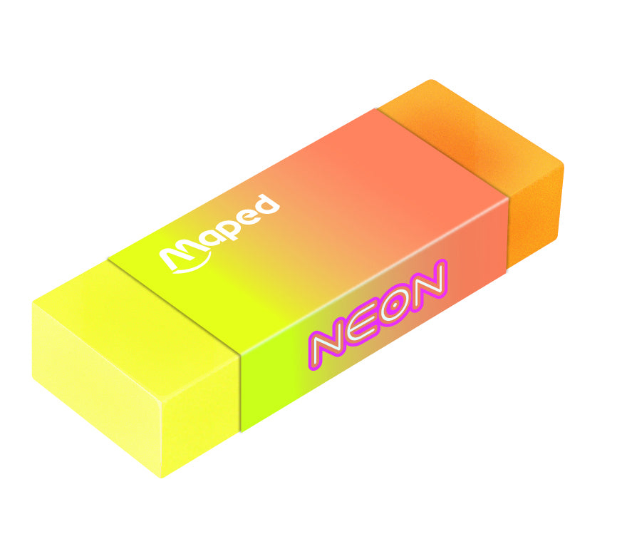 Gum Maped Neon set – 2 kleuren in assorti - 2