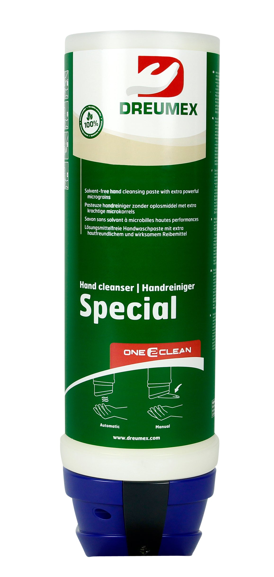 Handreiniger Dreumex Special One2clean 2,8 kg - Krachtige vet- en vuilverwijdering