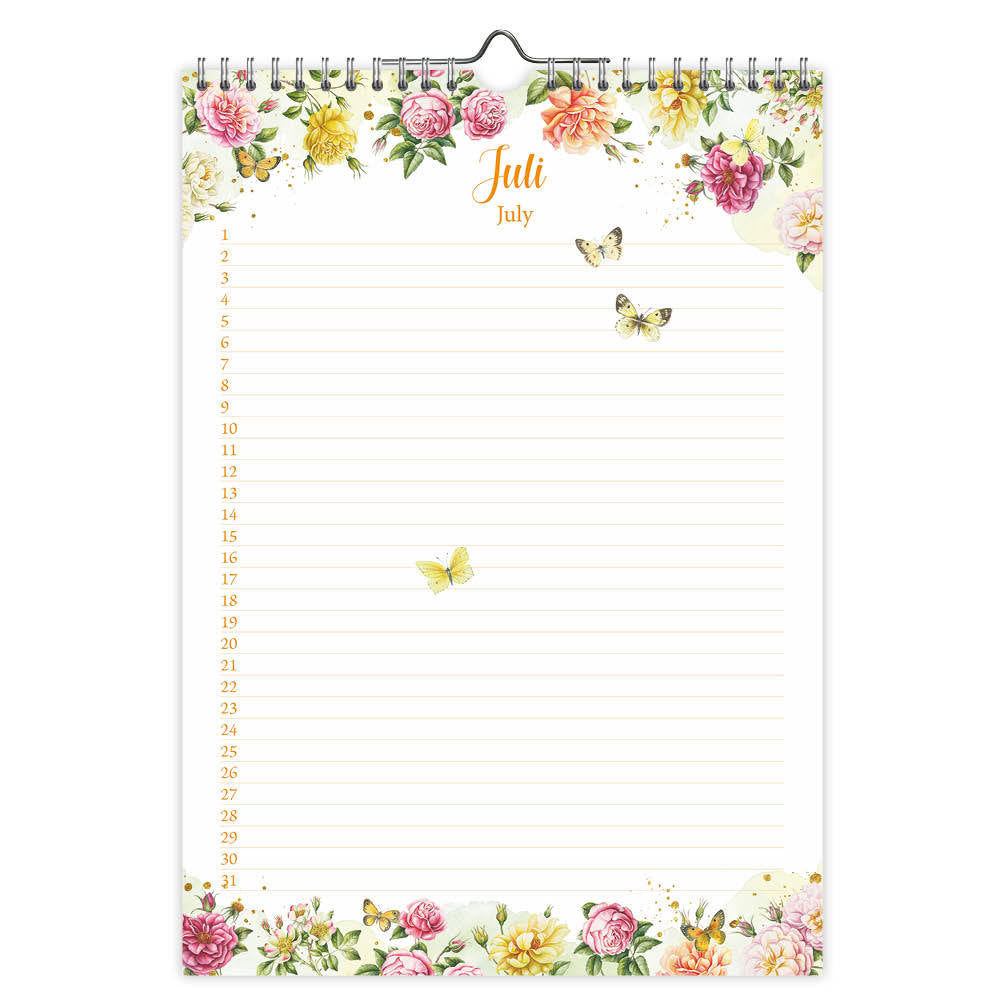 Verjaardagskalender Janneke Brinkman Voorjaar A4 - 2