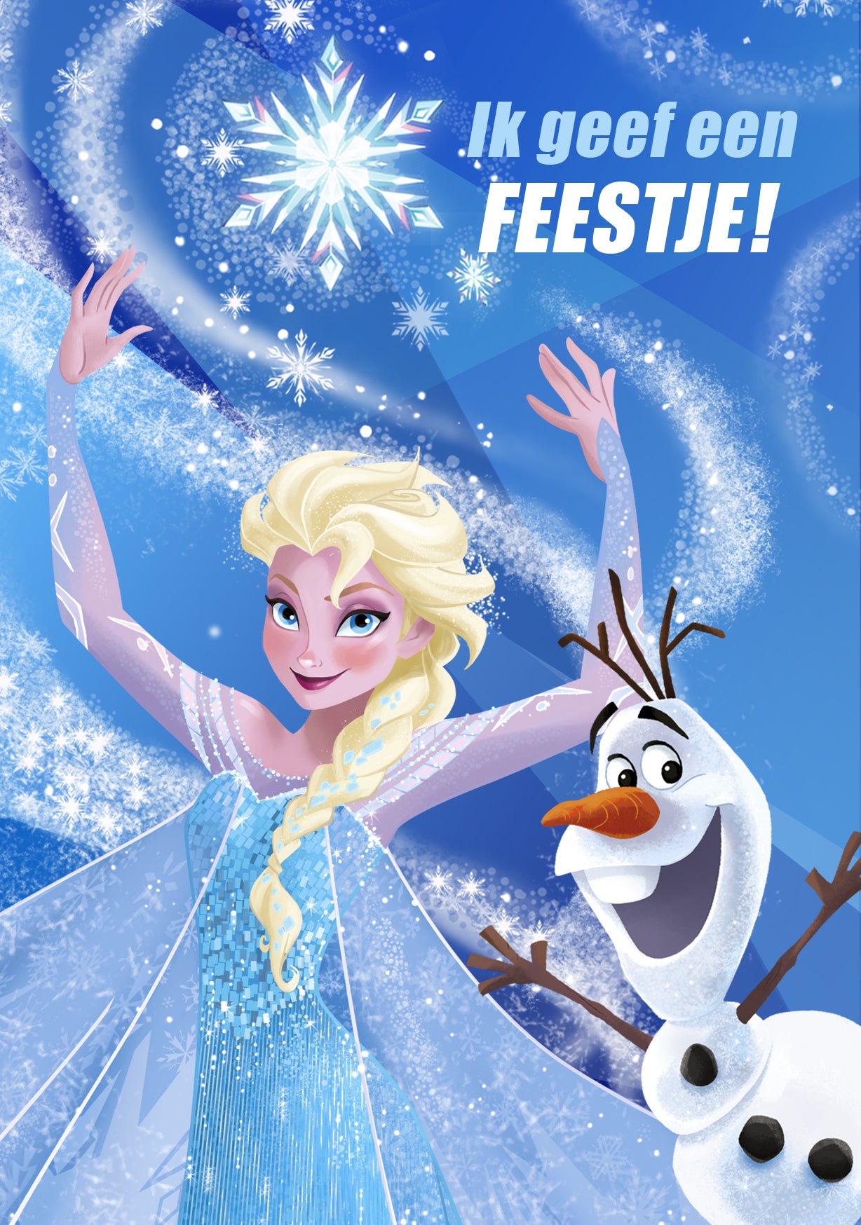 Disney Frozen Uitnodigingen voor Kinderen