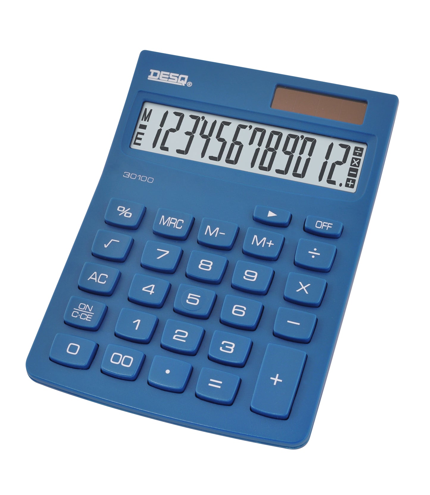 Desq Compact Rekenmachine Navy Blauw - 2
