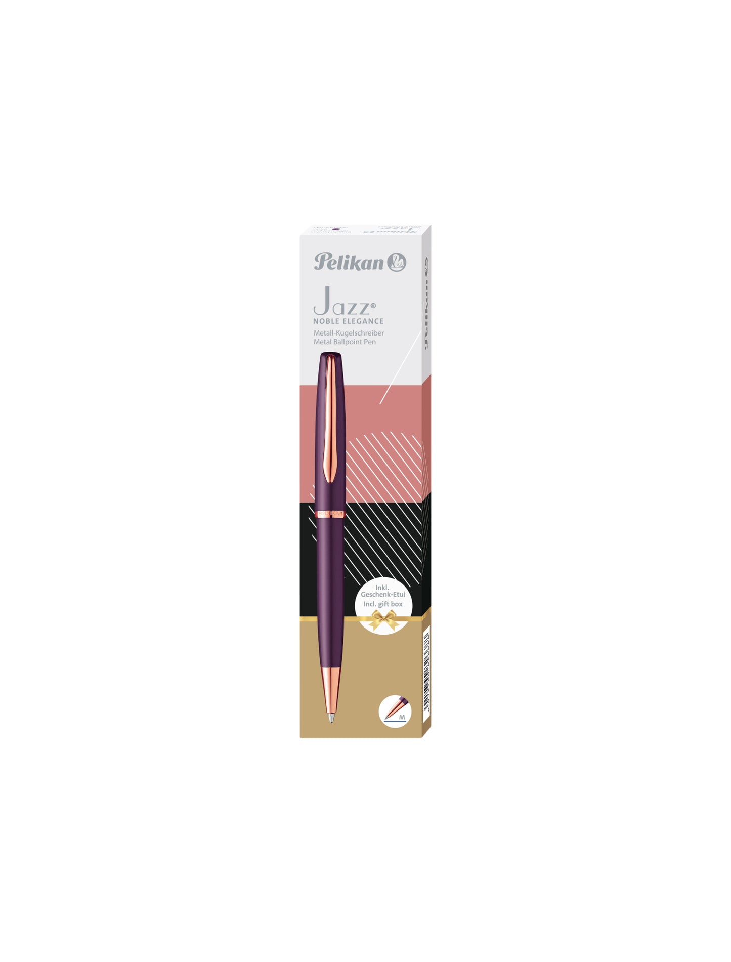 Pelikan Jazz Noble Elegance K36 Balpen in Violet met Goudkleurige Details