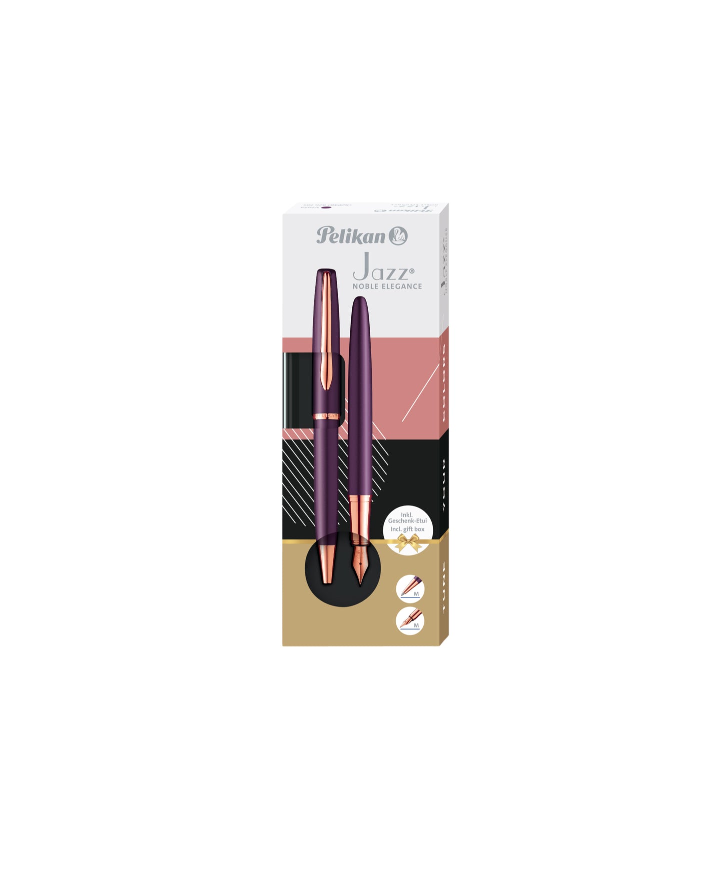 Schrijfset Pelikan Jazz Noble Elegance K36+P36 in violet