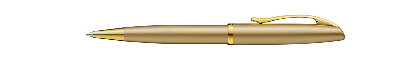 Pelikan Jazz Noble Elegance K36 Goudkleurige Balpen met Gebogen Lijnen - 2