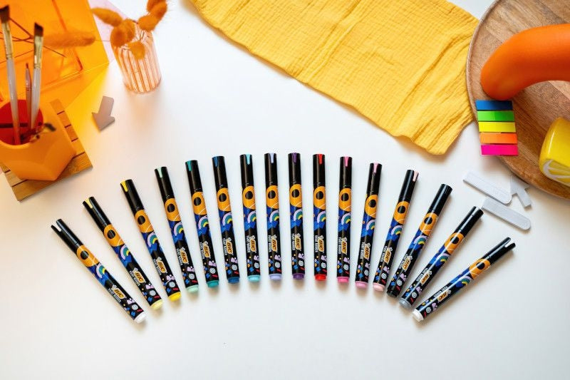 Paintmarker Bic Intensity Assorti 4 Stuks - 9