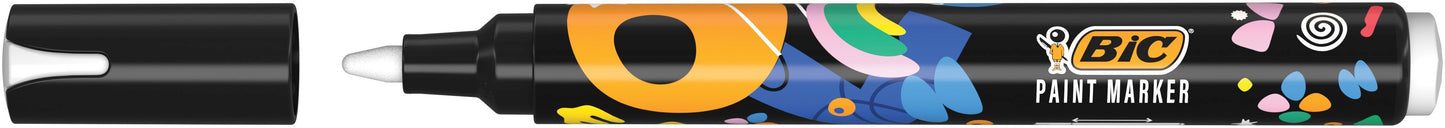 BIC Intensity Wit Paint Marker op waterbasis, medium punt