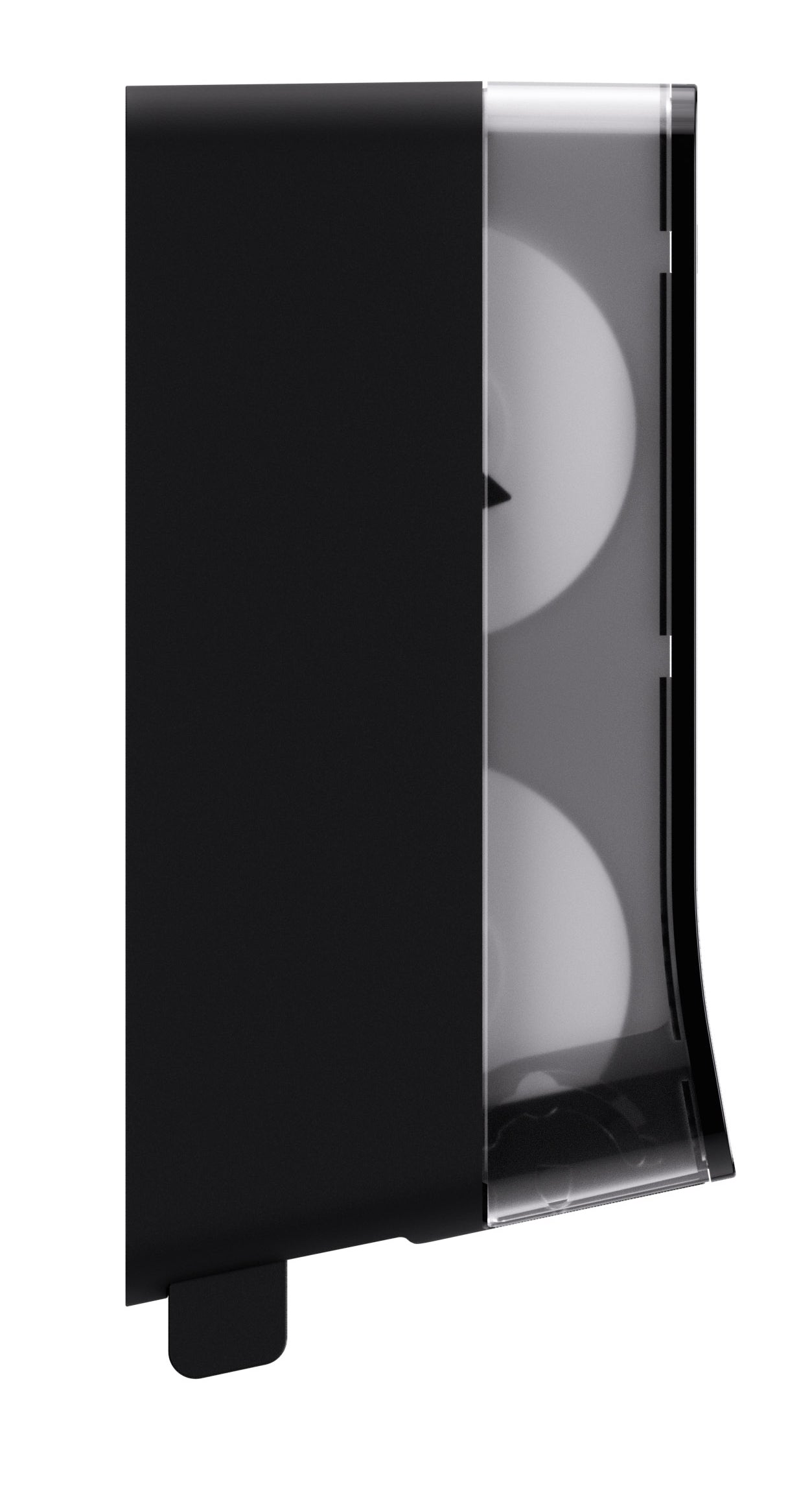 Satino Hyginity Systeem Toiletpapierdispenser Zwart voor Grote Rollen - 3