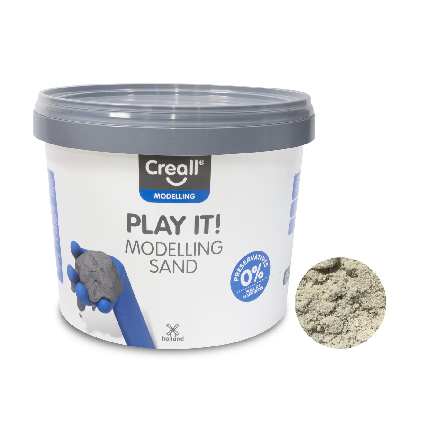 Creall Modelling Sand 5000 g – Kneedbaar Speelzand - 2