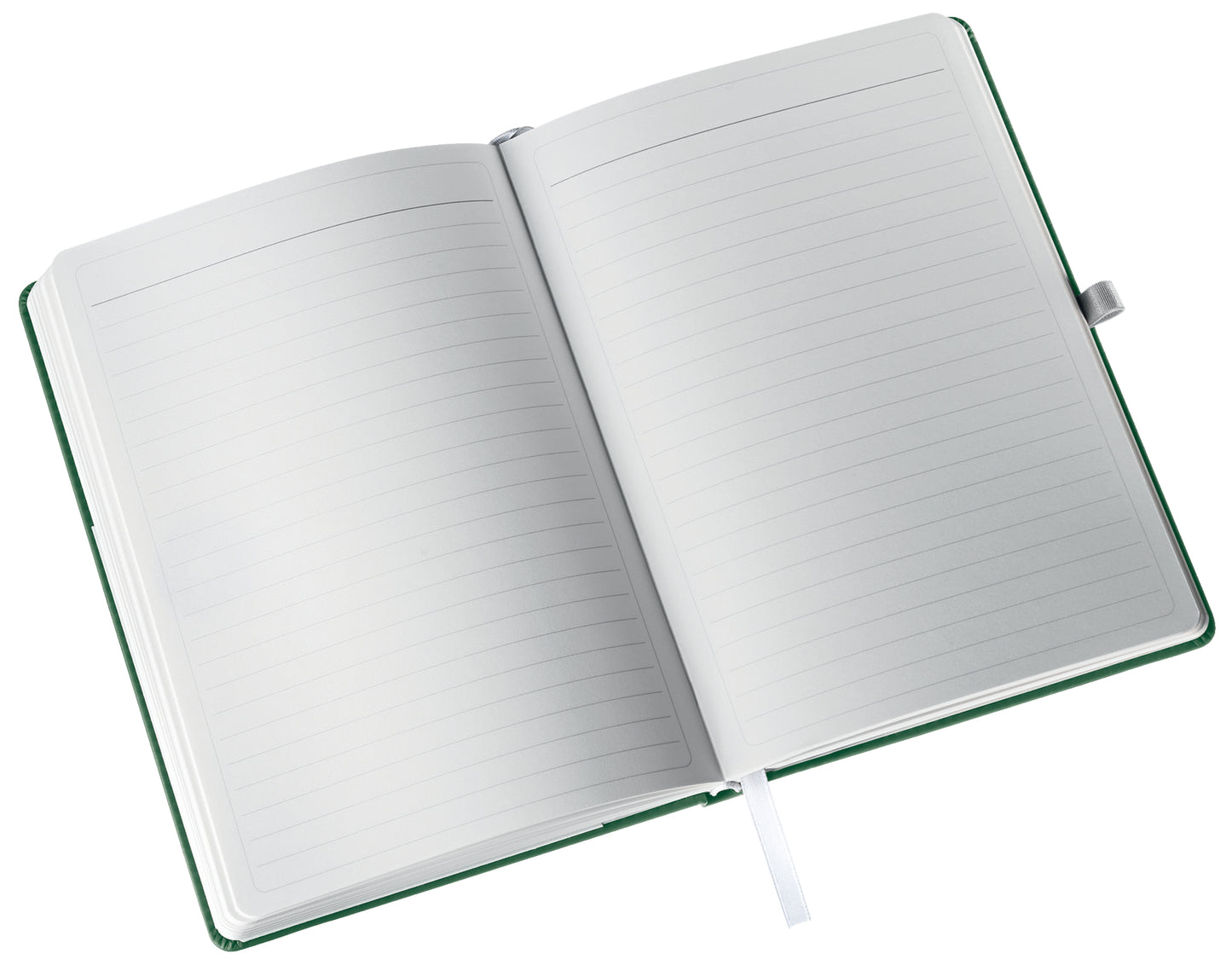 Notitieboek Leitz Style A5 met 160 lijntjes, pen- en vakhouder in groen - 5