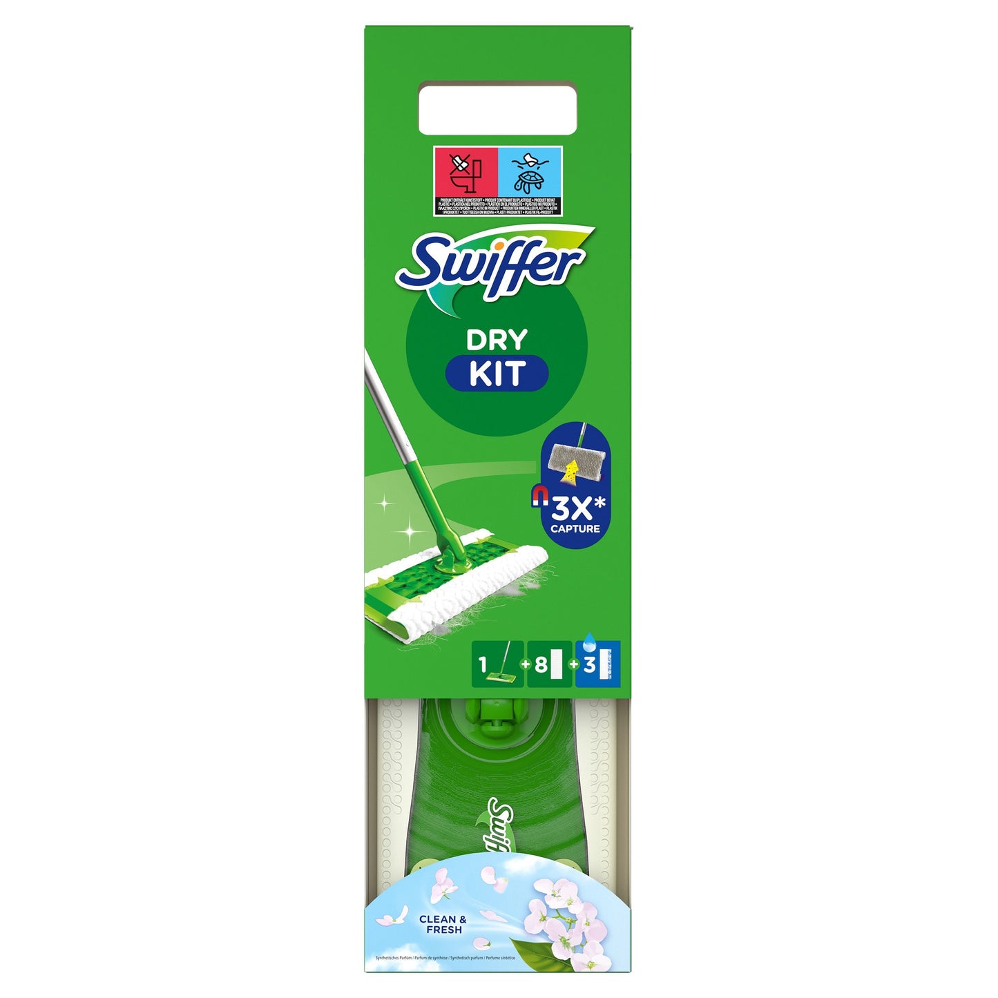 Swiffer Vloerwissysteem Starterset 9 Droge & 3 Nat Doekjes