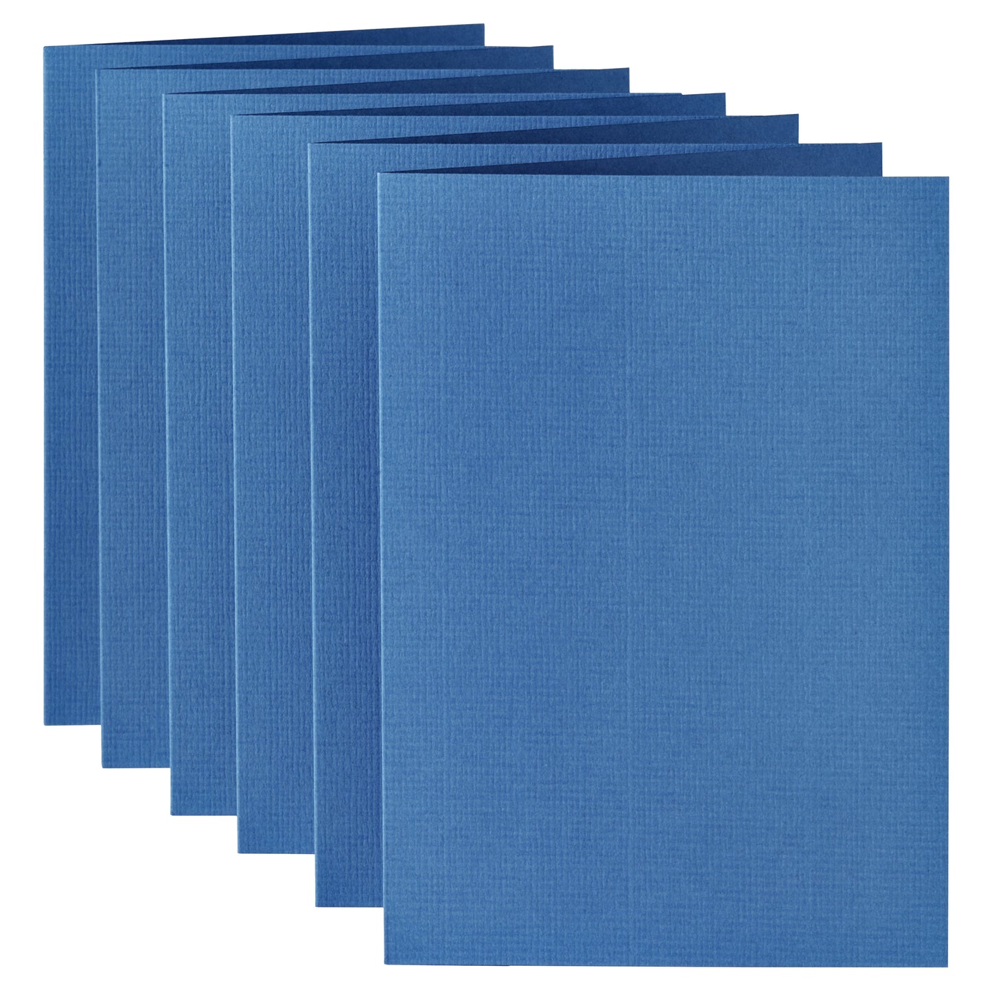 Correspondentiekaart Papi dubbel A6 donkerblauw 105x148mm - 2