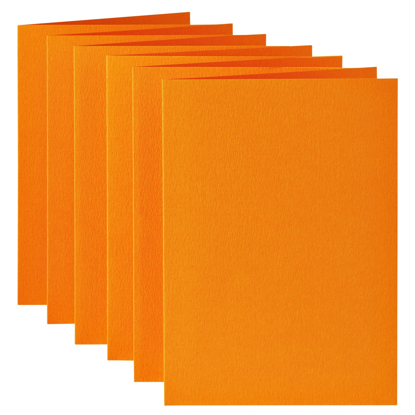 Dubbele correspondentiekaart Papi A6 oranje - 2