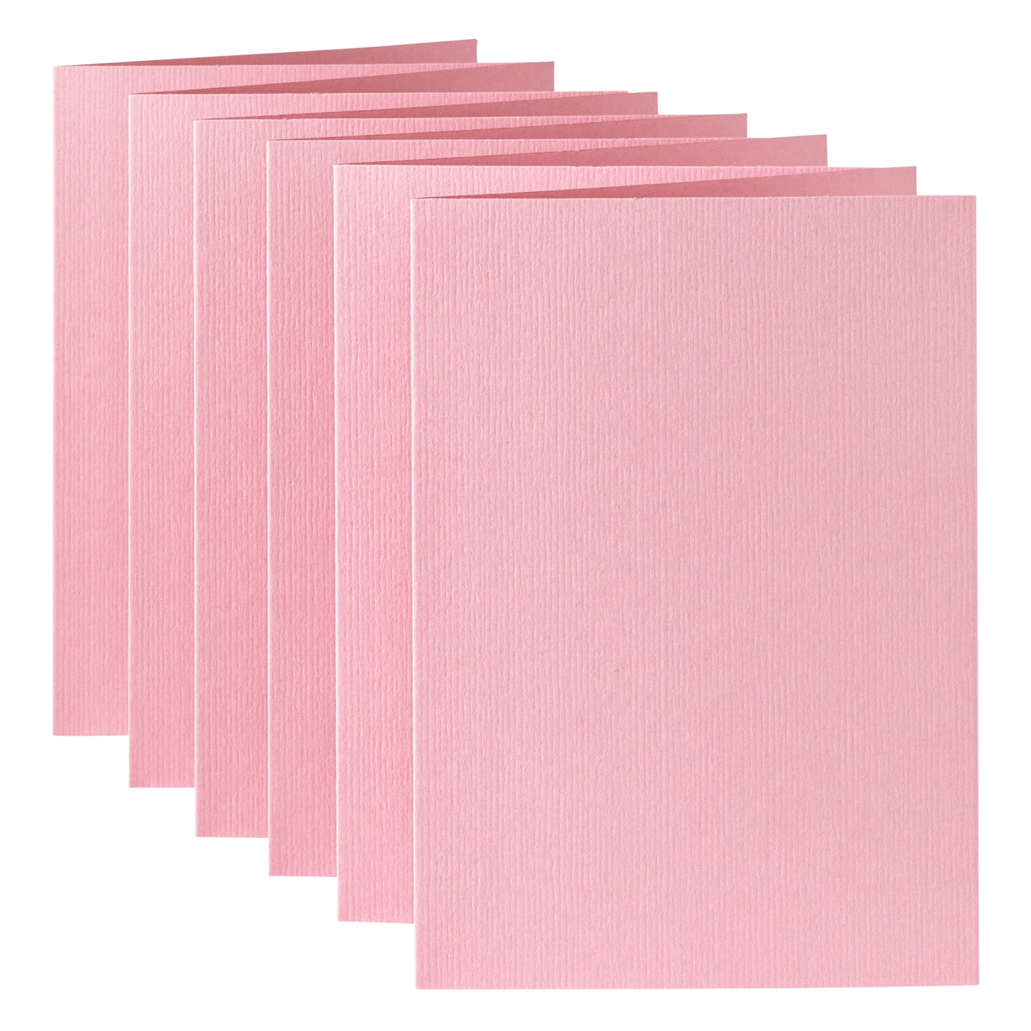 Dubbele correspondentiekaart Papi A6 roze - 2