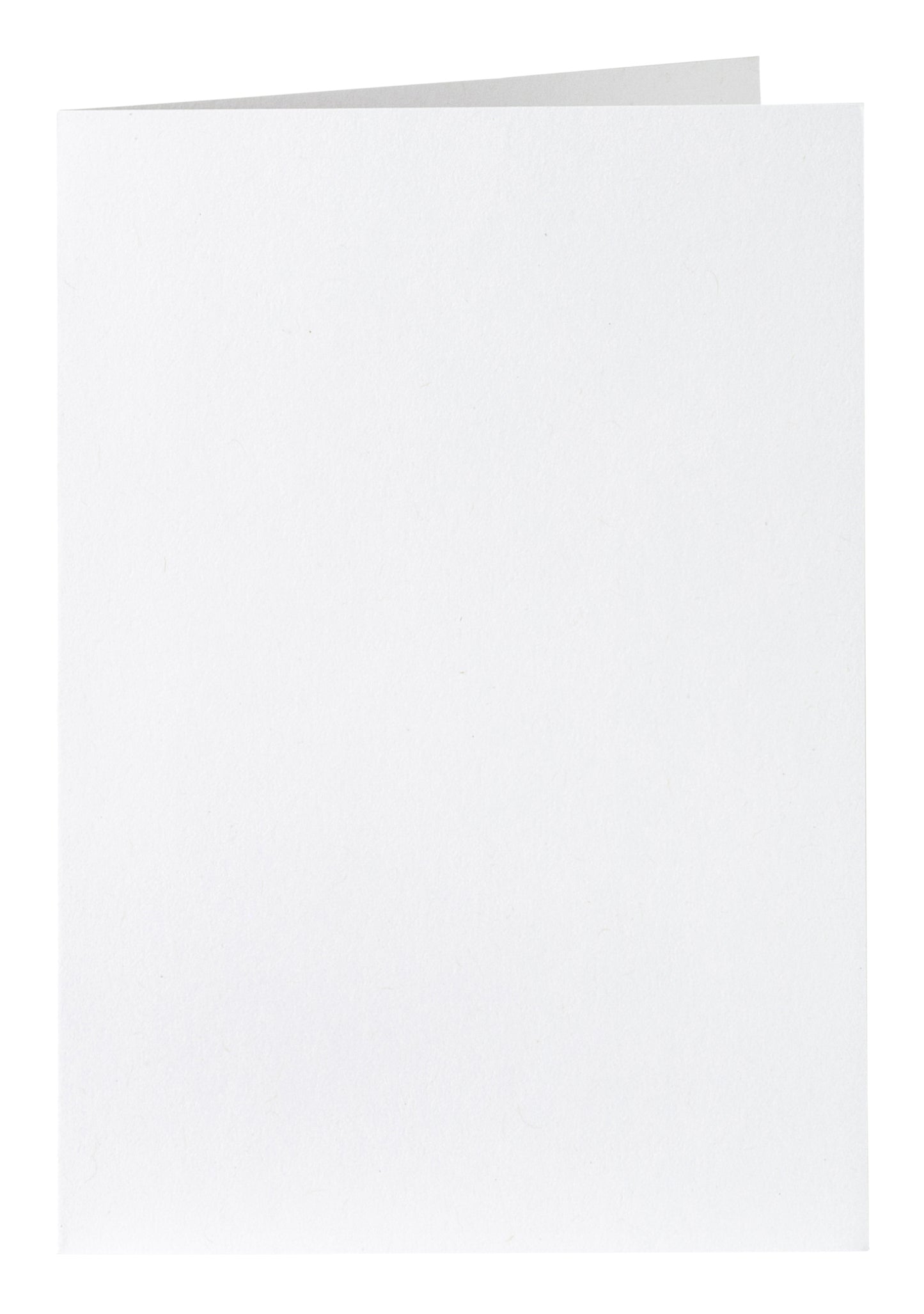 Kraft witte dubbele correspondentiekaart A6, 105x148mm, 210g, pak 6