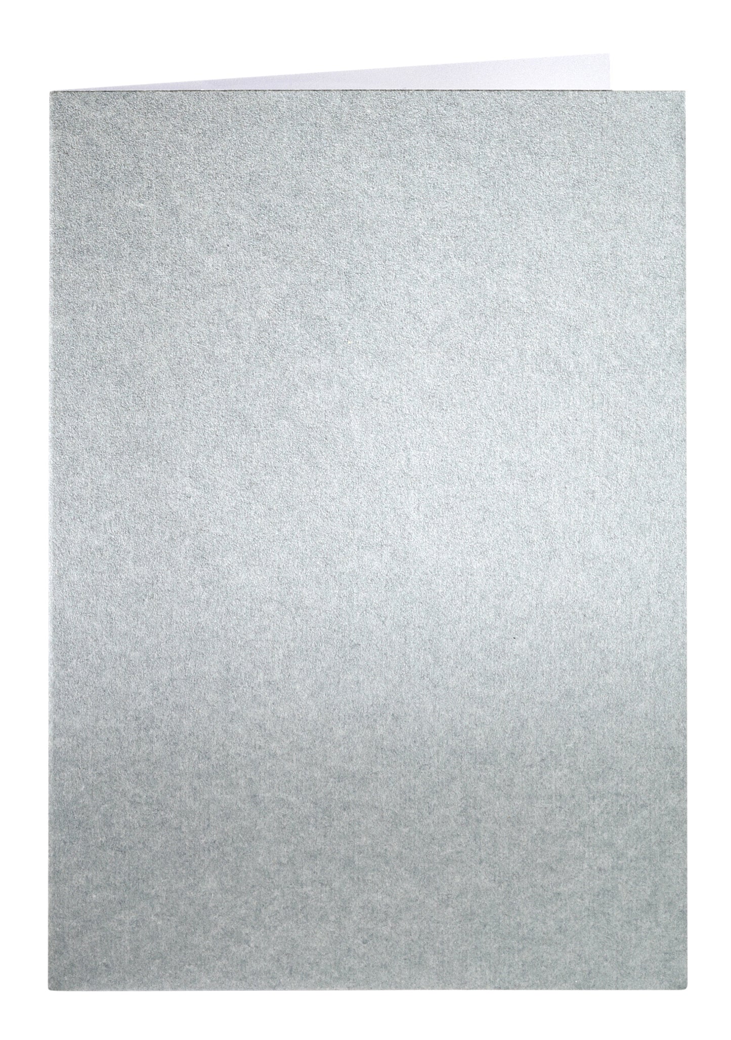 Correspondentiekaart Papi dubbel A6 zilver 105x148mm