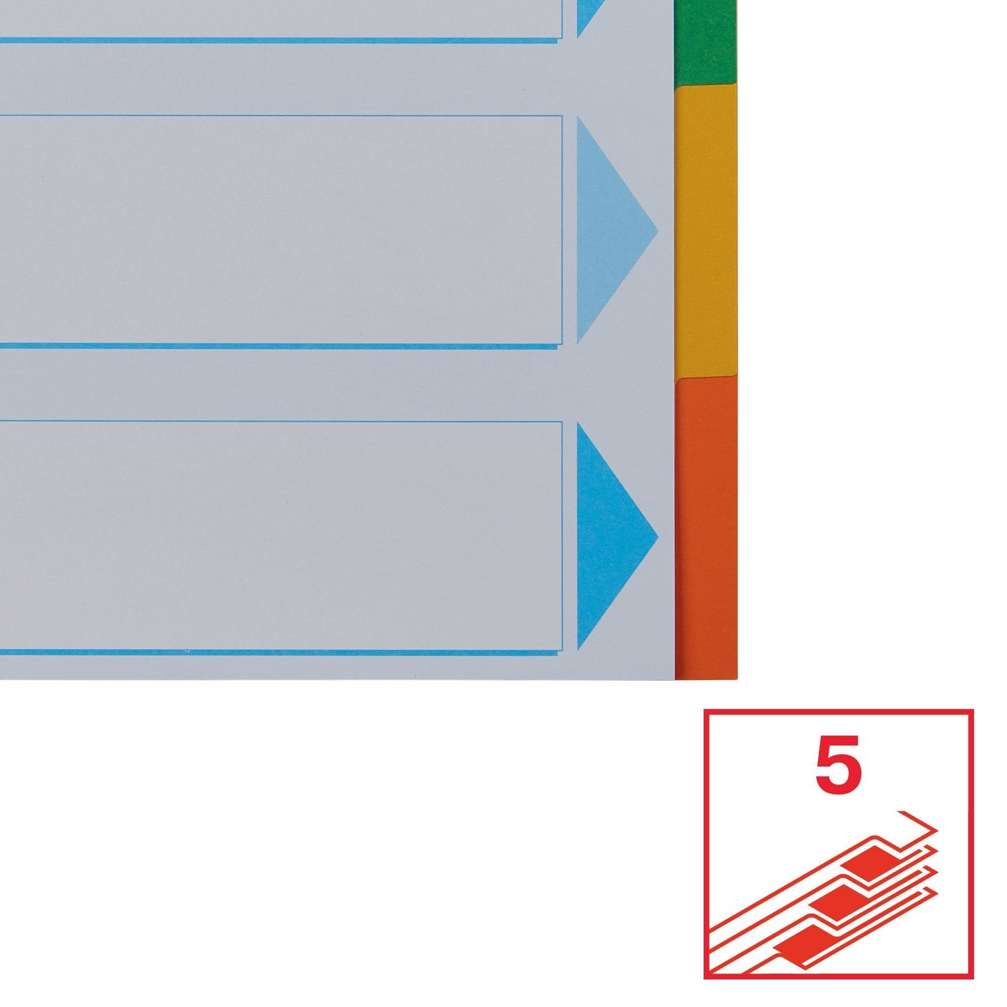 Esselte Stand A4 5-dlg karton gekleurd - 4