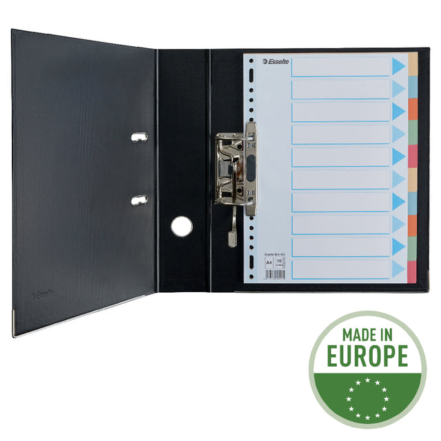 Esselte Premium A4 10-dlg karton gekleurd - 6