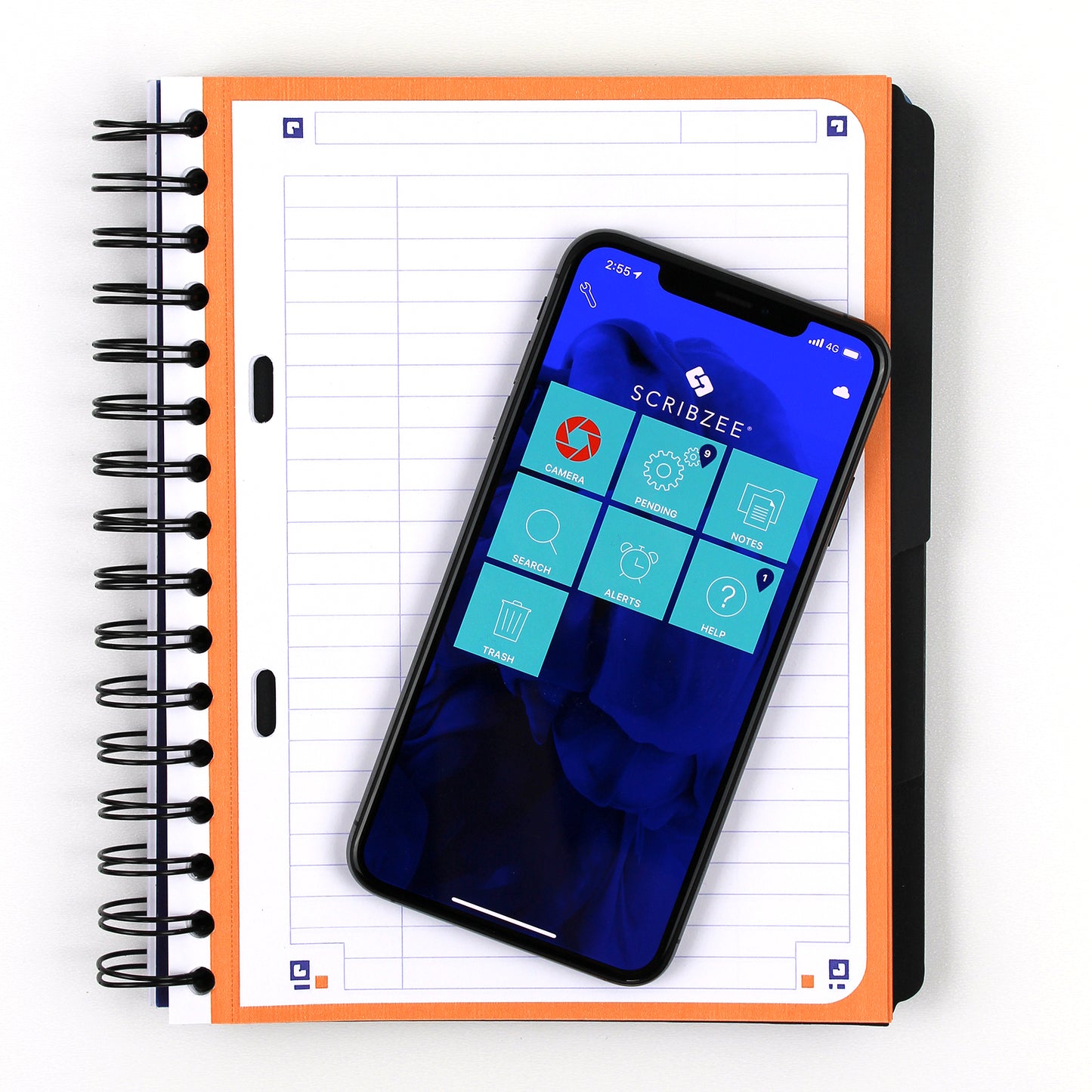 Oxford Projectbook A5+ 240 pagina's 80 g/m² blauw - 2