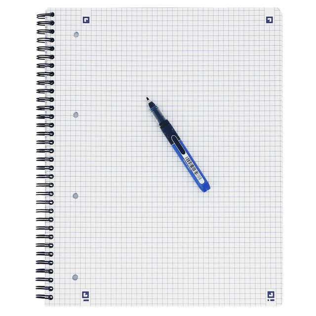 Oxford A4+ collegeblok gelijnd 180 pagina's 80g, zwart - 4