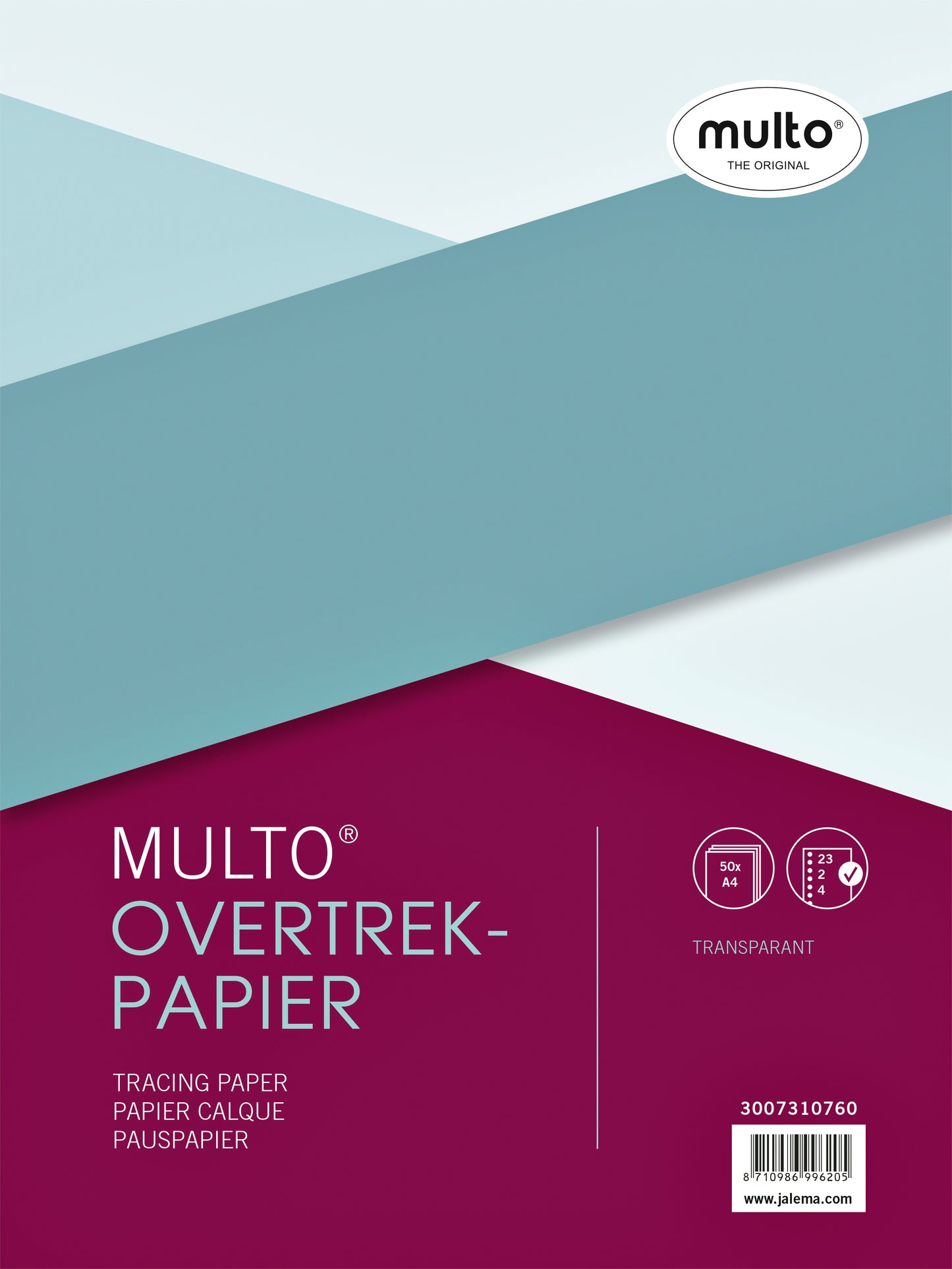 Interieur Multo 23-gaats overtrekpapier 40g 50v