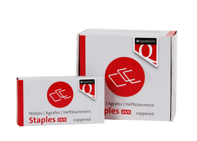 Nietjes Quantore 24/6 voor standaard nietmachines - 2