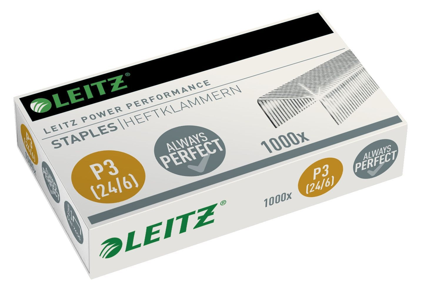 Leitz 24/6 verzinkte nietjes, 1000 stuks - 2