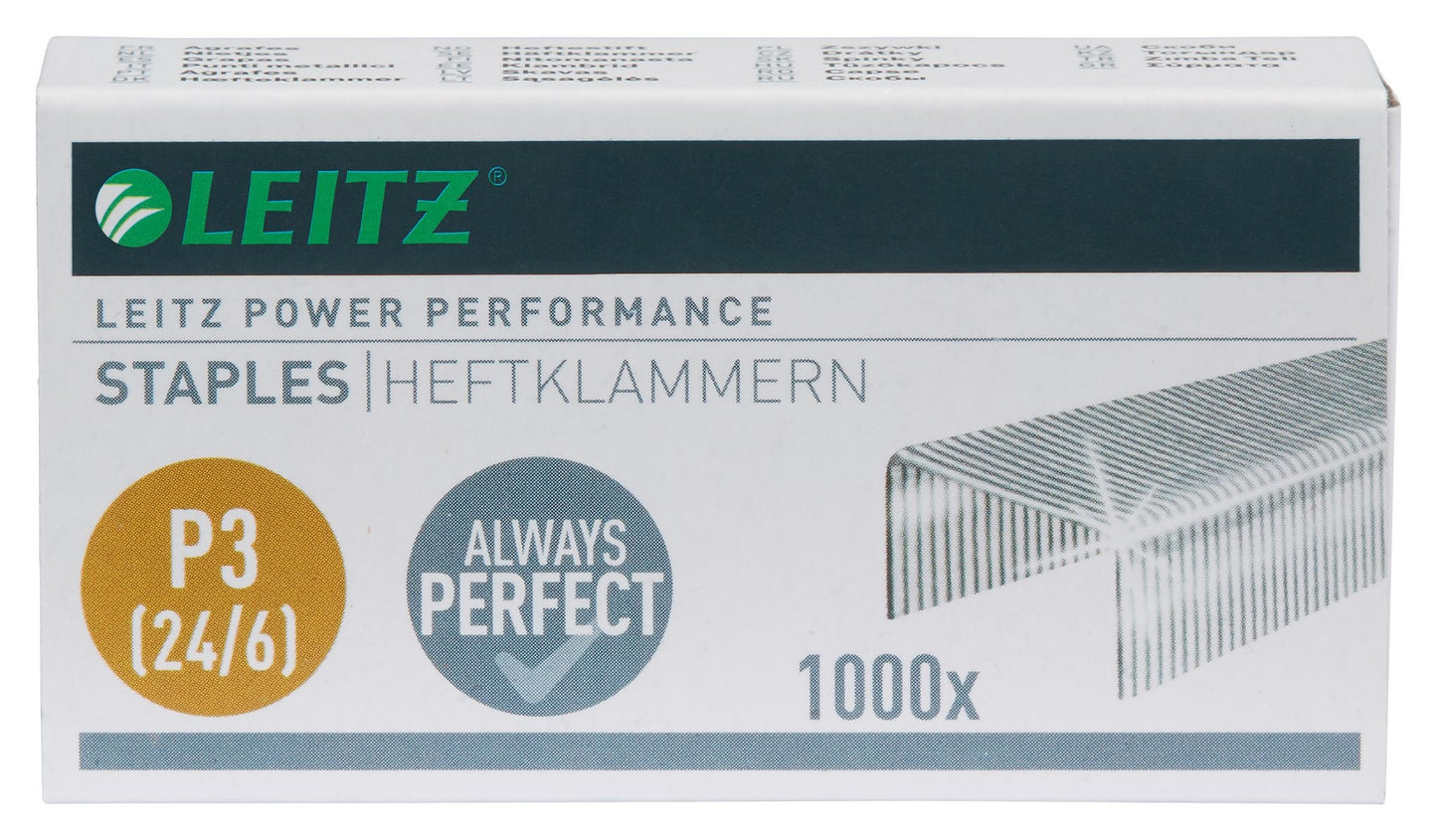 Leitz 24/6 verzinkte nietjes, 1000 stuks - 5