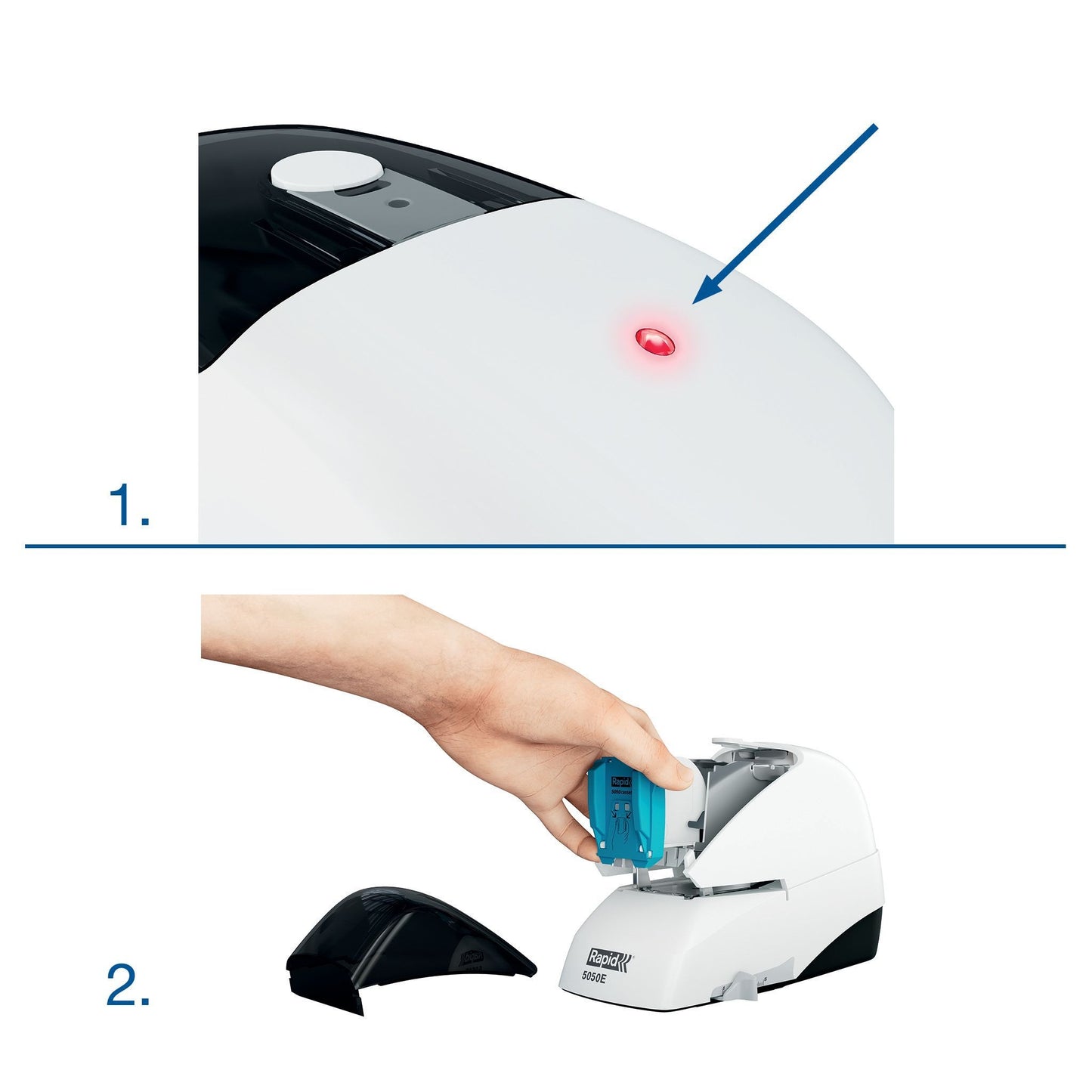 Rapid R5050e Elektrische Nietmachine voor 50 Vel, Stil & Efficiënt - 8